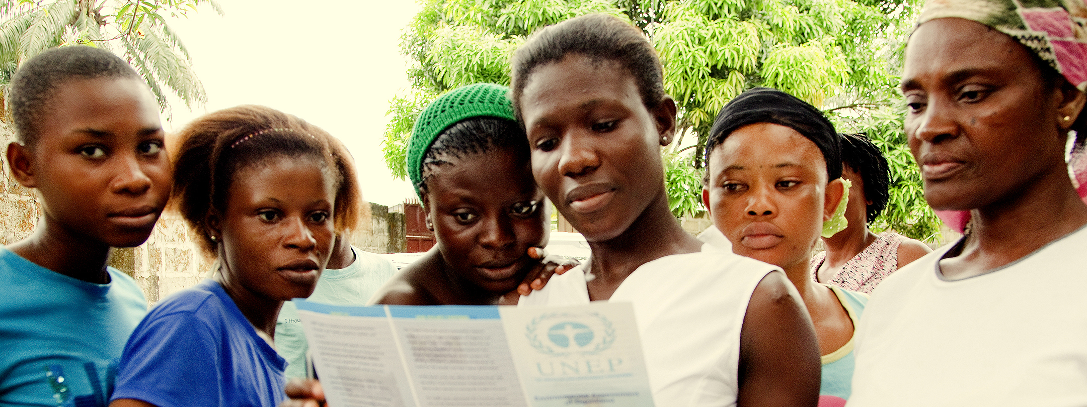 Group Reading UNEP Pamphlet